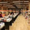 Shoppers at a bookstore